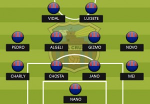 Alineación Santa Cruz 3 San Martiño1